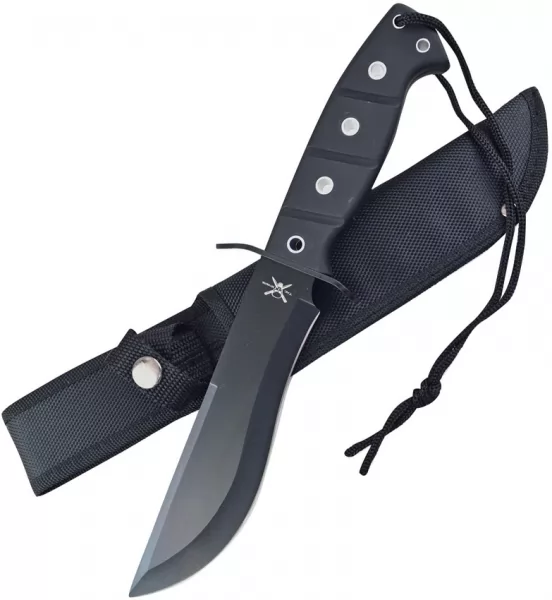 Frost Cutlery Bowie Black Rubber knives FTX0067BB