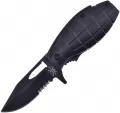 Frost Cutlery Grenade Linerlock A/O Black - FTX173B