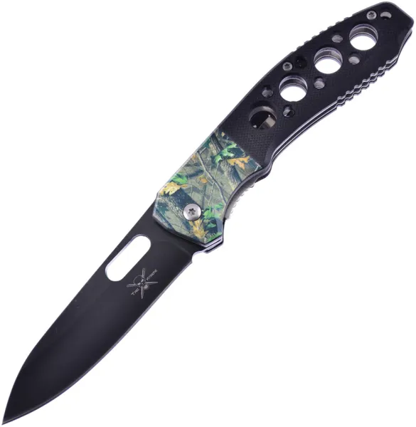 Frost Cutlery Folder Blk G10 Camo 4.5