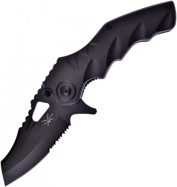 Frost Cutlery Linerlock A-O Black knives FTX204B