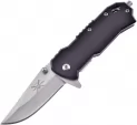 Frost Cutlery Tac Linerlock Black G10 A/O - FTX38BG10