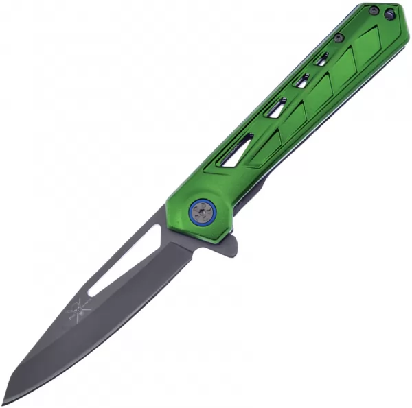 Frost Cutlery Linerlock A-O Green knives FTX57GN