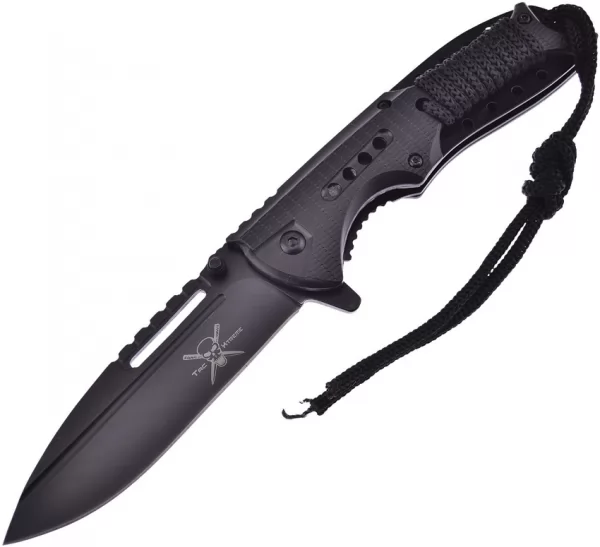 Frost Cutlery Linerlock A-O Black knives FTX940