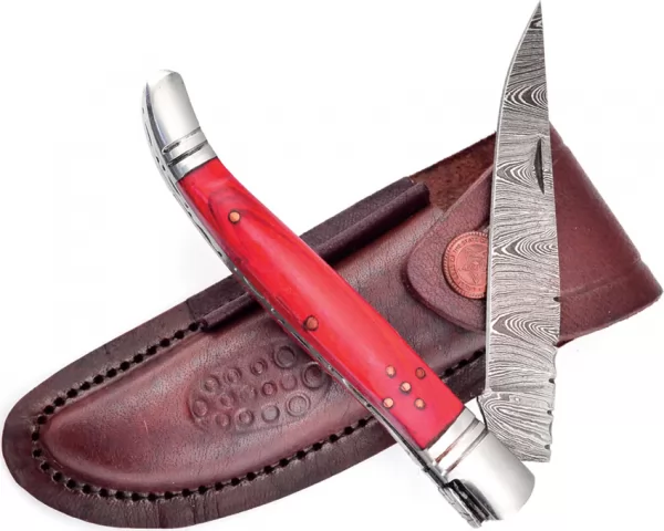 Frost Cutlery Folder Damascus knives FVFD143PW