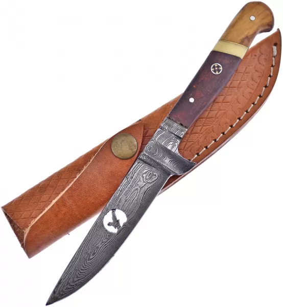 Frost Cutlery Hunter Damascus knives FVFD16E
