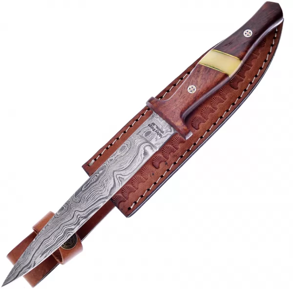 Frost Cutlery Dagger Rosewood Damascus knives FVFD33RWDS