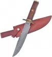 Frost Cutlery Bowie Damascus Walnut - FVFD52