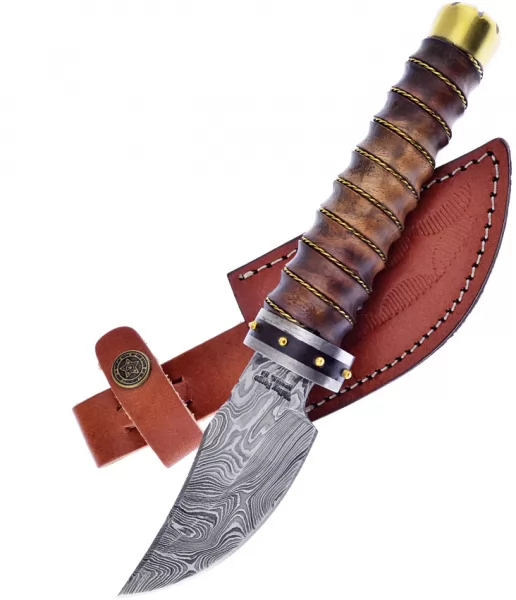 Frost Cutlery Skinner Damascus knives FVFD55