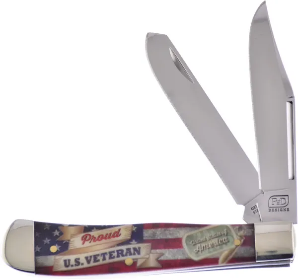 Frostwood Design Proud Us Veteran Trapper FWD002PUSV