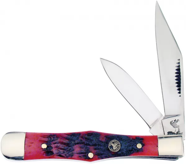 Frost Cutlery Coke Bottle Red Bone knives FWT085RPB