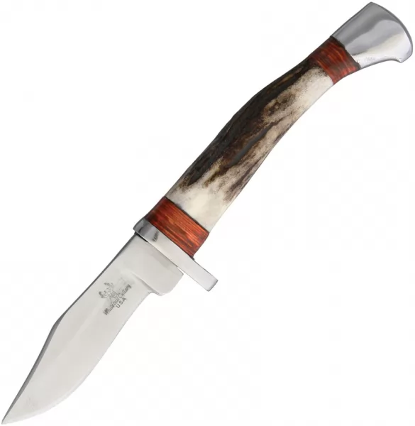 Frost Cutlery Fixed Blade Deer Stag knives FWT1003