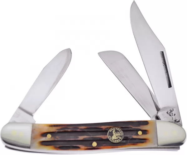 Frost Cutlery Whitetail Cuttin Horse Bone knives FWT283RMS