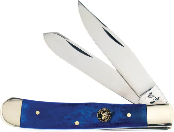 Frost Cutlery Trapper Blue Bone knives FWT312BLSB