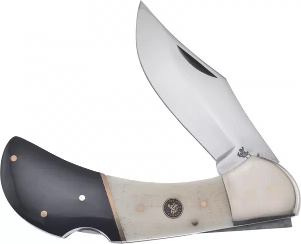 Frost Cutlery Lockback Horn-Bone knives FWT636WSBBH
