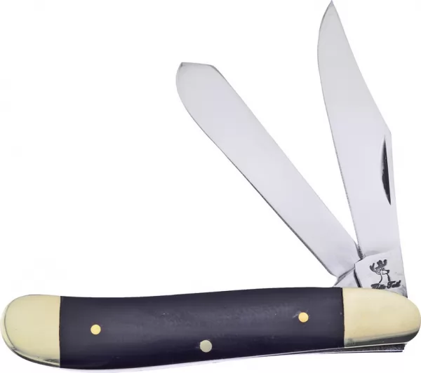Frost Cutlery Dog Leg Trapper Buffalo knives FWT951BH
