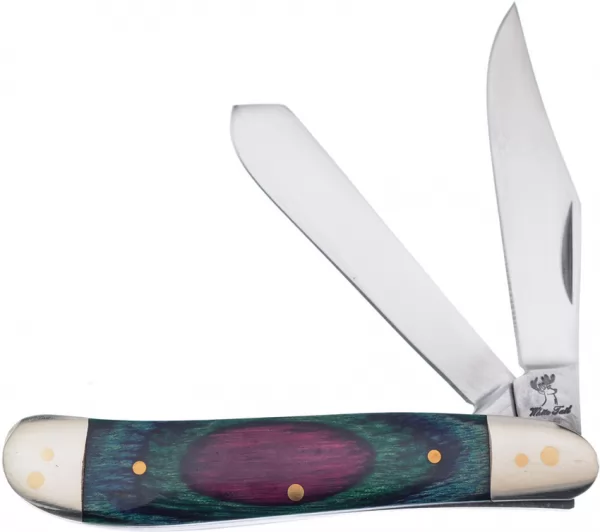 Frost Cutlery Dog Leg Trapper Frostwood knives FWT951FW