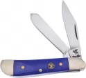 Frost Cutlery Dog Leg Trapper Blue Bone - FWT975BLSB