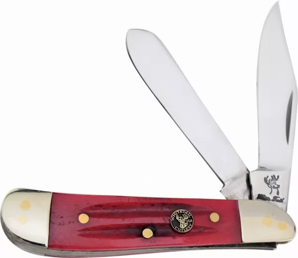 Frost Cutlery Dog Leg Trapper Red Second knives FWT975RSC