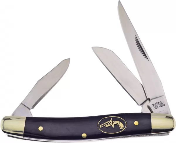 Frost Cutlery Mini Stockman Buffalo Horn knives FWTC509CBH