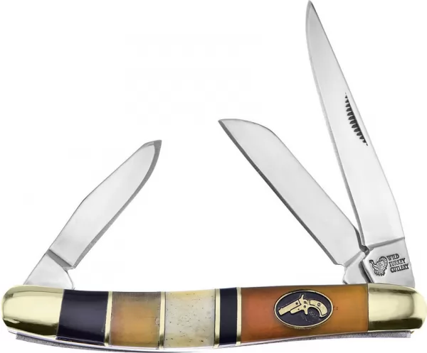 Frost Cutlery Mini Stockman Horn-Bone knives FWTC509SBH