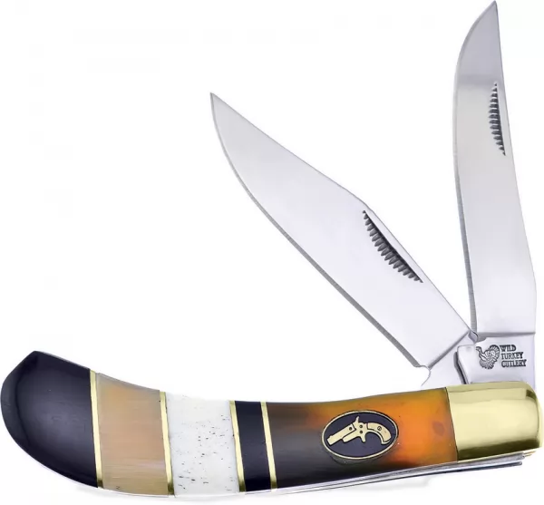 Frost Cutlery Saddlehorn Horn-Bone knives FWTC528SBH