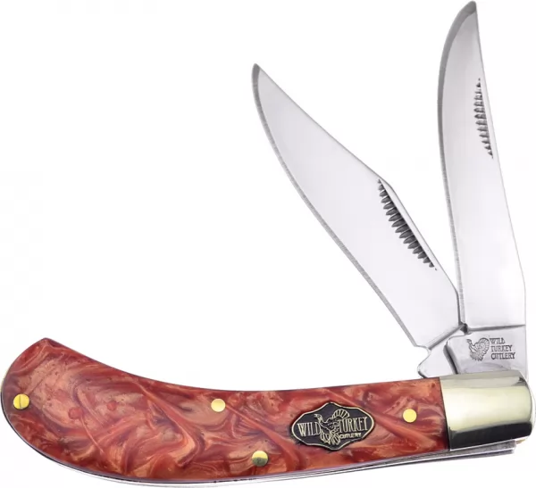 Frost Cutlery Saddlehorn Whiskey Resin knives FWTC528WR