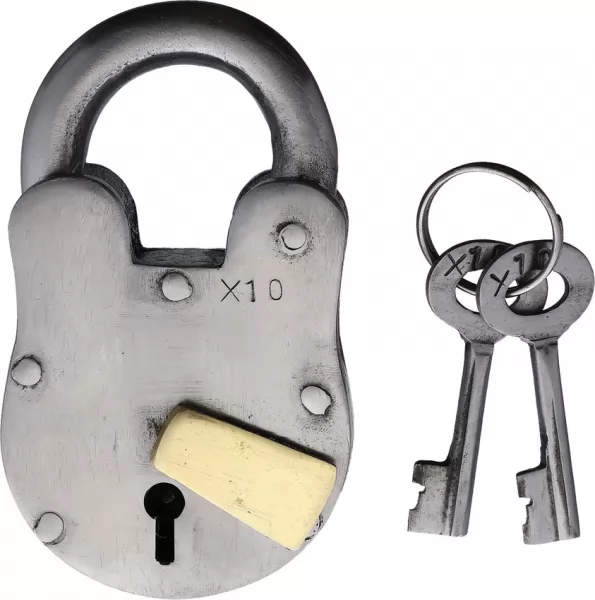 Factory X Old West Padlock Large FXONC69B