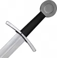 Factory X Medieval Sword With Scabbard FXSN609