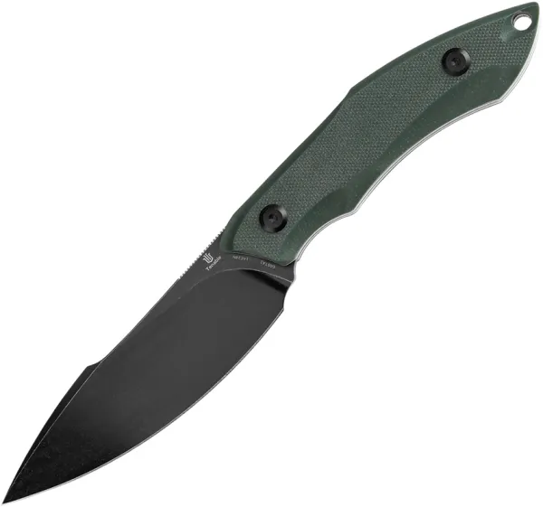 Tenable Knives Luccio Fixed Blade Green G007A1
