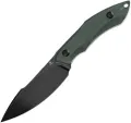 Tenable Knives Luccio Fixed Blade Green - G007A1