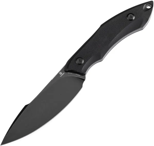 Tenable Knives Luccio Fixed Blade Black G007A2