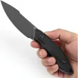 Tenable Knives Luccio Fixed Blade Black G007A2