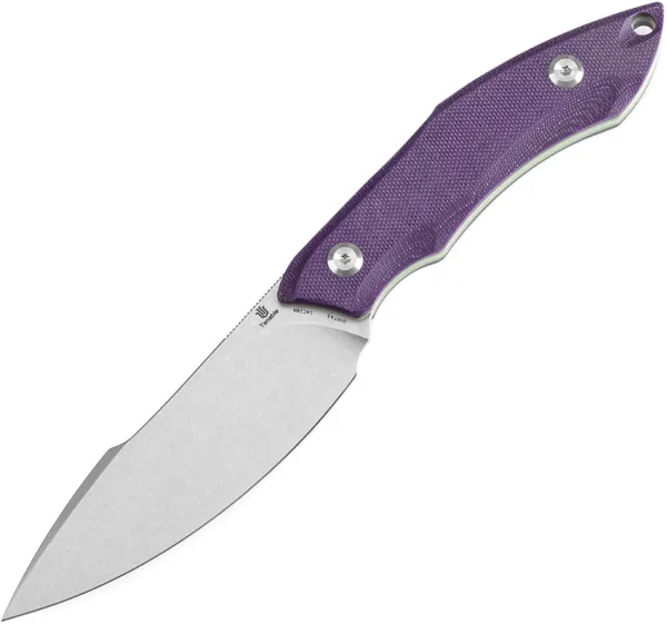 Tenable Knives Luccio Fixed Blade Purple G007A5