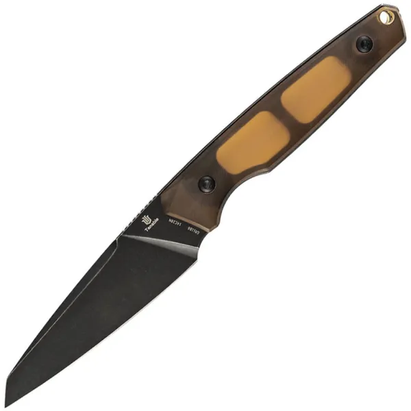 Tenable Knives Parr Fixed Blade Amber PEI G011B6