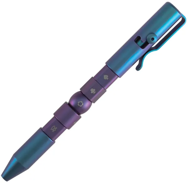 Kansept Knives Customizer Bolt Action Pen Blu G013P5