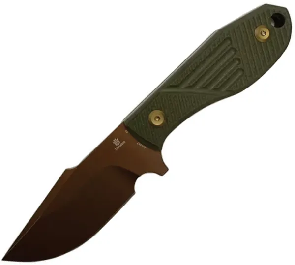 Tenable Knives Tiny Dancer Fixed Blade Olive G014A7