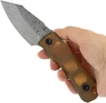 Tenable Knives Loki Fixed Blade Amber PEI G1058A2
