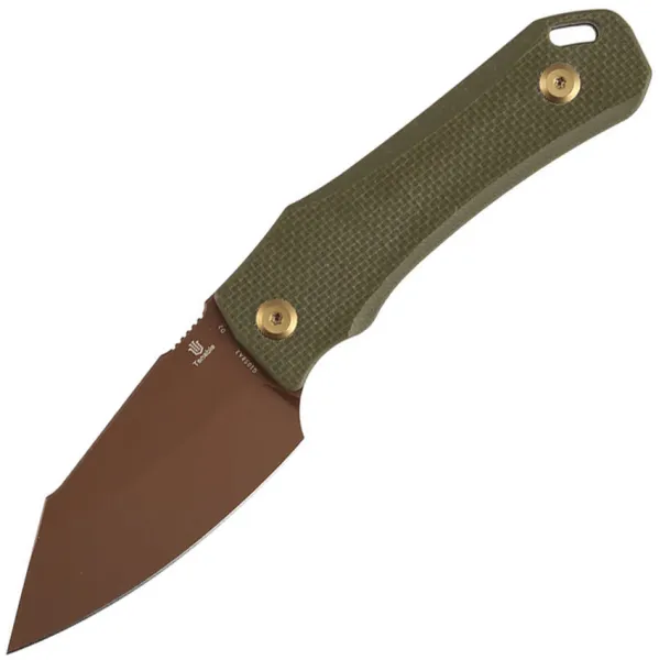 Tenable Knives Loki Fixed Blade Olive G10 G1058A3