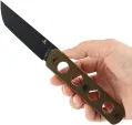 Tenable Knives Foosa Fixed Blade Amber PEI G2020A3