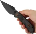 Kansept Knives Fenrir Fixed Blade Shred CF G3034A1