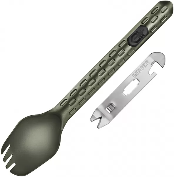 Gerber Devour Multifork Green 4L knives - multitools G3423