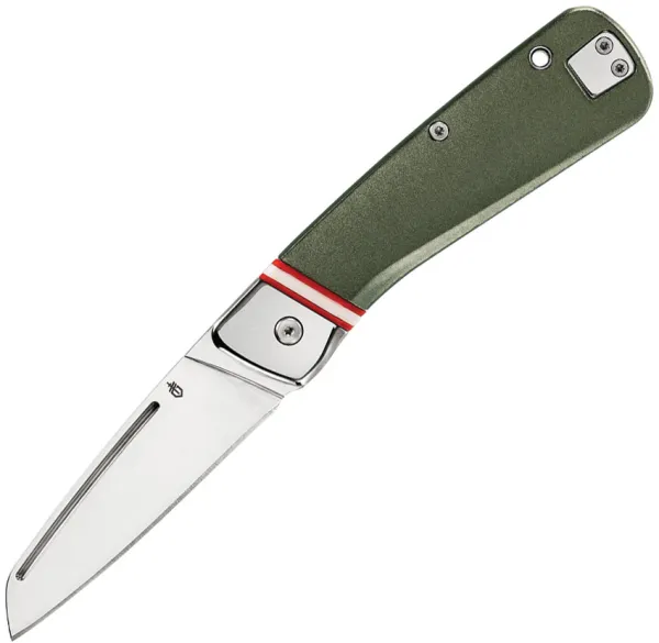 Gerber Straightlace Slip Joint Green knives - multitools G3722