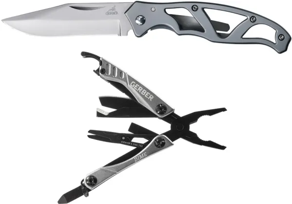 Gerber Dime-Paraframe Combo knives - multitools G4081