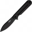 Ganzo Knives Firebird Linerlock Black/CF - GAFH922PTCF