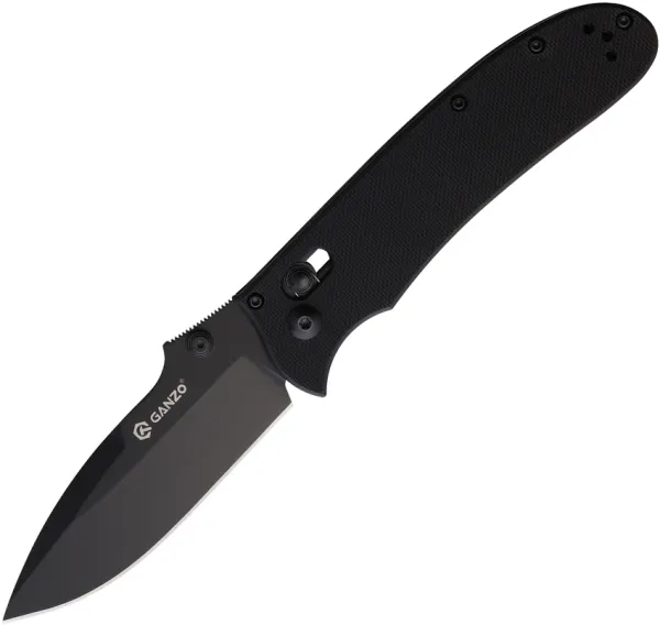 Ganzo Knives Black Axis Lock Folder GAG704B