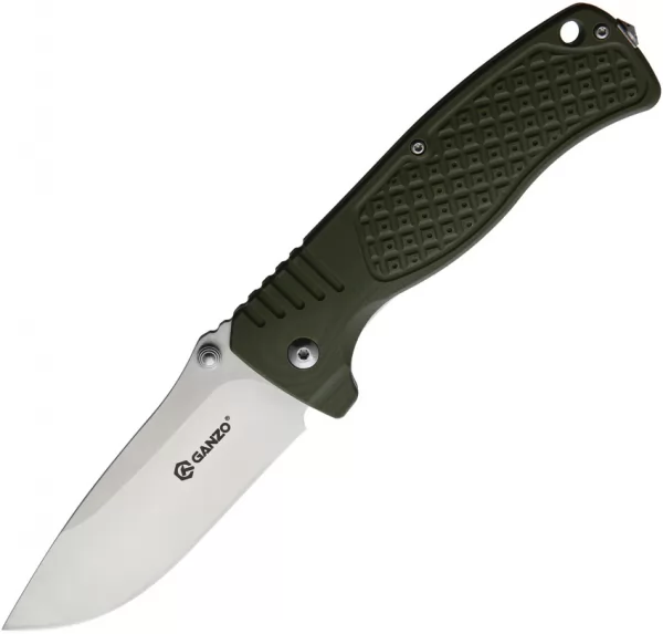 Ganzo Knives G722 Framelock Green GAG722GR