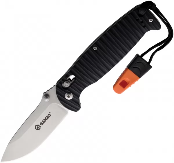 Ganzo Knives G7412 G-Lock Black GAG7412BKWS