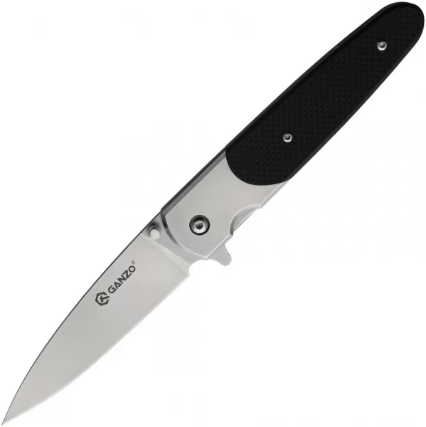 Ganzo Knives G7432 Linerlock Black GAG7432BK