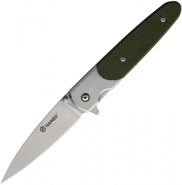 Ganzo Knives G7432 Linerlock Green GAG7432GR