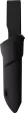 Ganzo Knives Fixed Blade Black GAG807BK